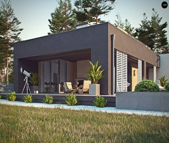 Odnoetazhnii Dom S Ploskoi Krovlei 24 (1)