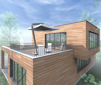 Karkasnii Dom S Ploskoi Krishei Proekti Ch 88