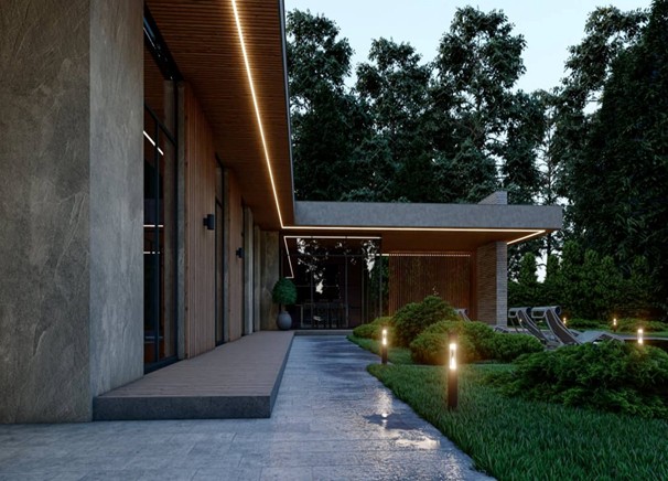 1 этажный дом