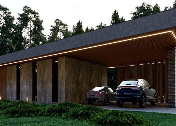 1 этажный дом